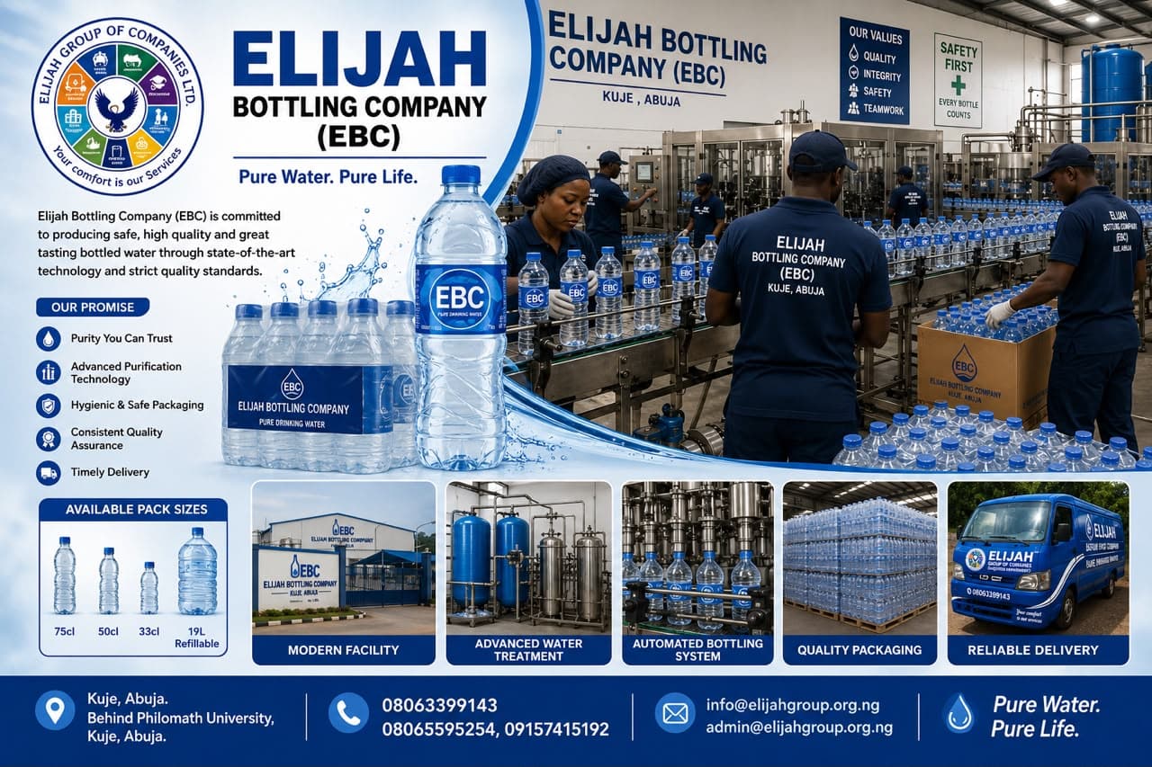 Bottling Company - Elijah Group of Companies